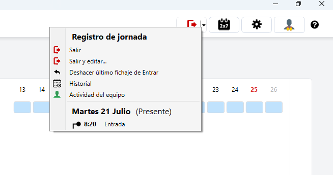 ForTiming registro de jornada